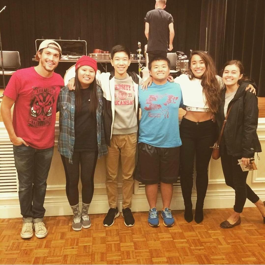 10.12.16  |  Met Alex & Sierra at a University of Arkansas Event with Some Friends