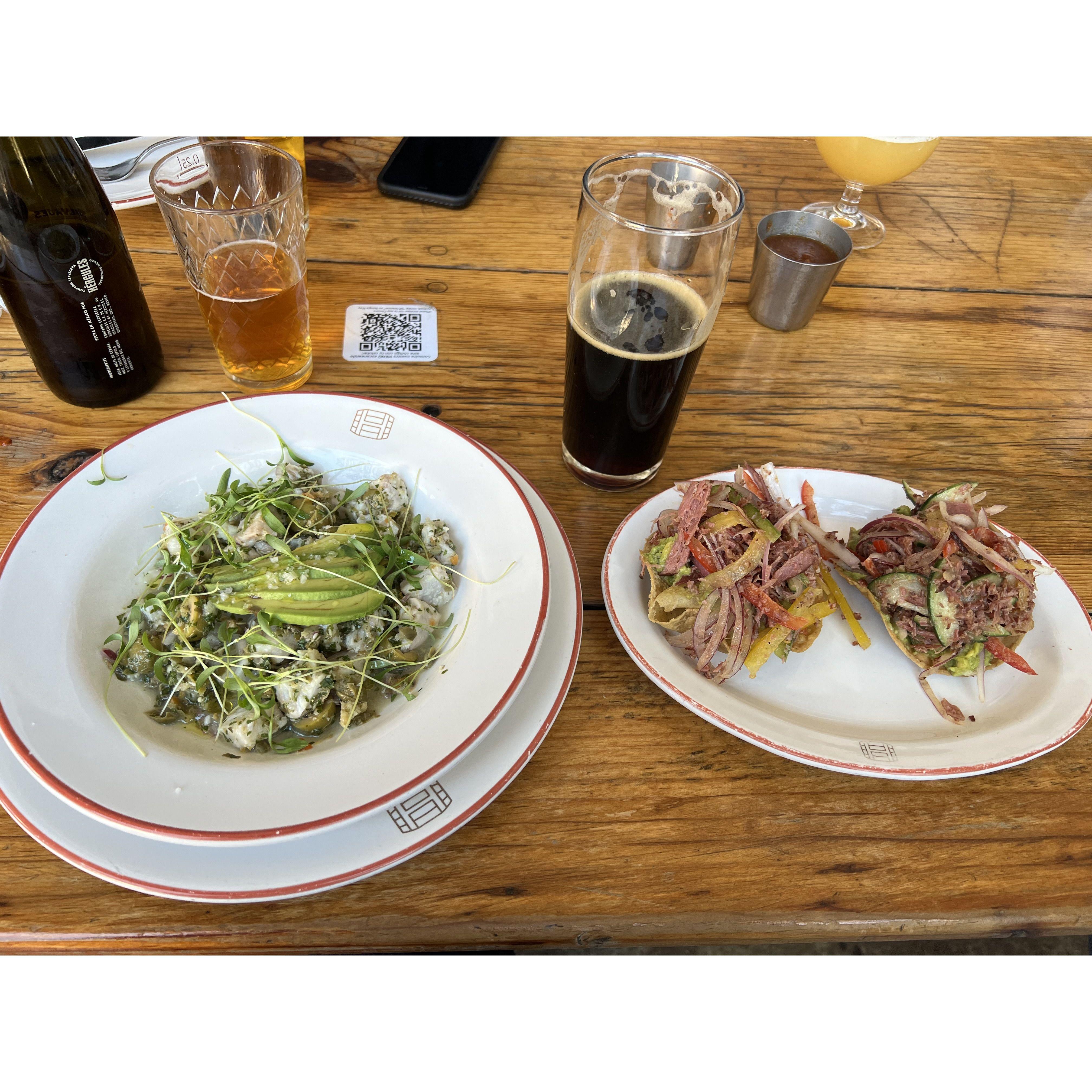 We still dream of their Tostadas del semidesierto.
