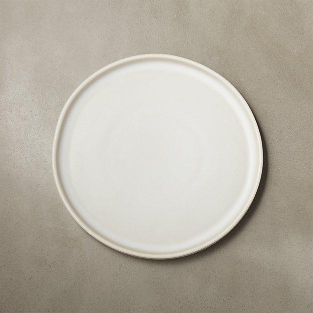 Ecru Natural Salad Plate