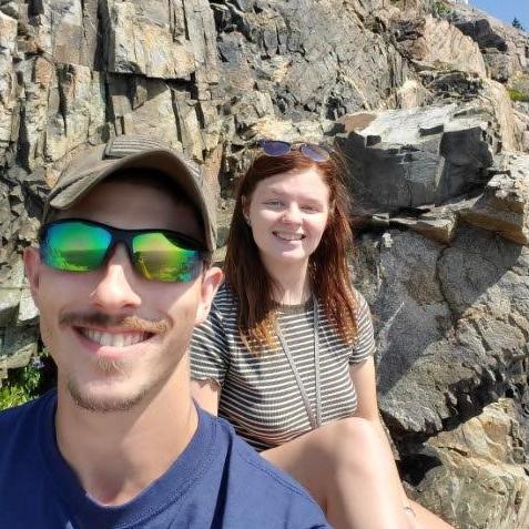 We hiked Acadia! Josh was hesitant about me doing it because I was in sandals but we did it!!
