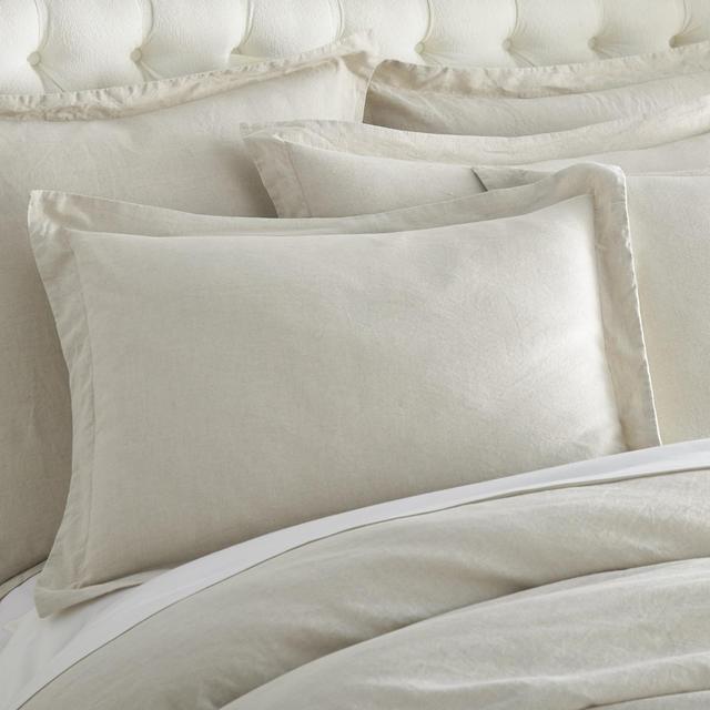 Washed Linen King Sham - Natural - Levtex Home