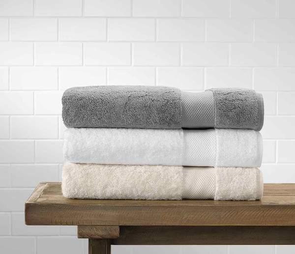 White Bath Towels