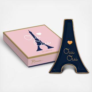 C'est Paris "Oui Oui" Eiffel Tower Tray