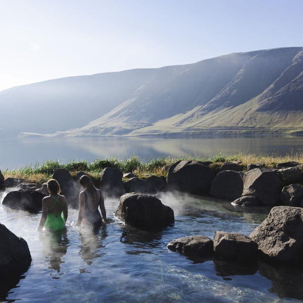 Hvammsvík Hot Springs