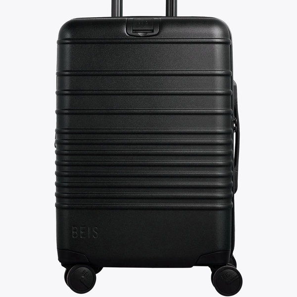 BÉIS 'The Carry-On Roller' in Black - 21" Carry On Black Suitcases & Hand Luggage | BÉIS Travel CA