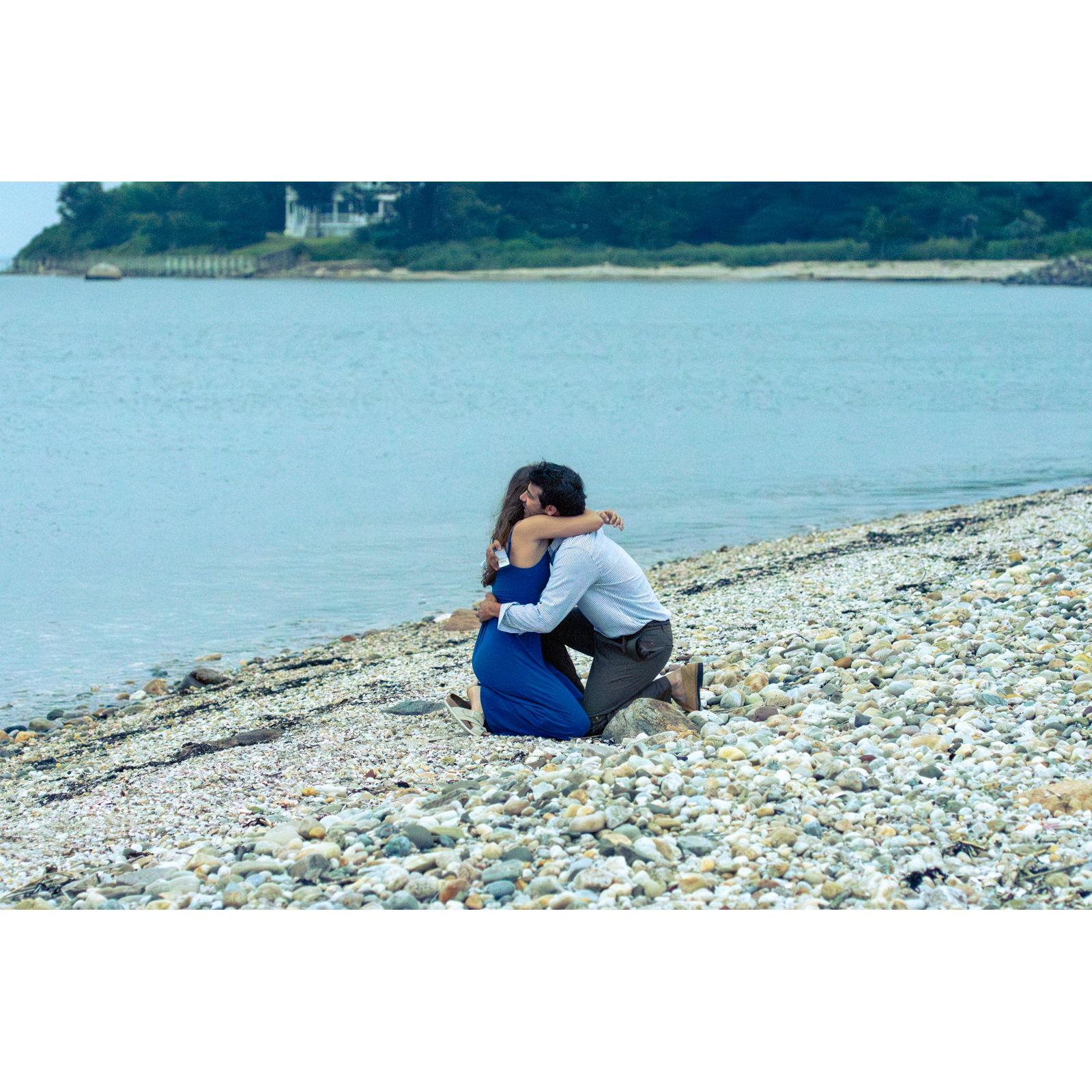 Proposal in Shelter Island, New York.