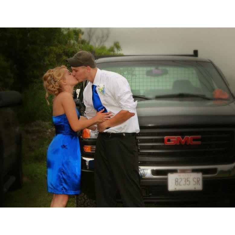We were in our first wedding together in 2012...