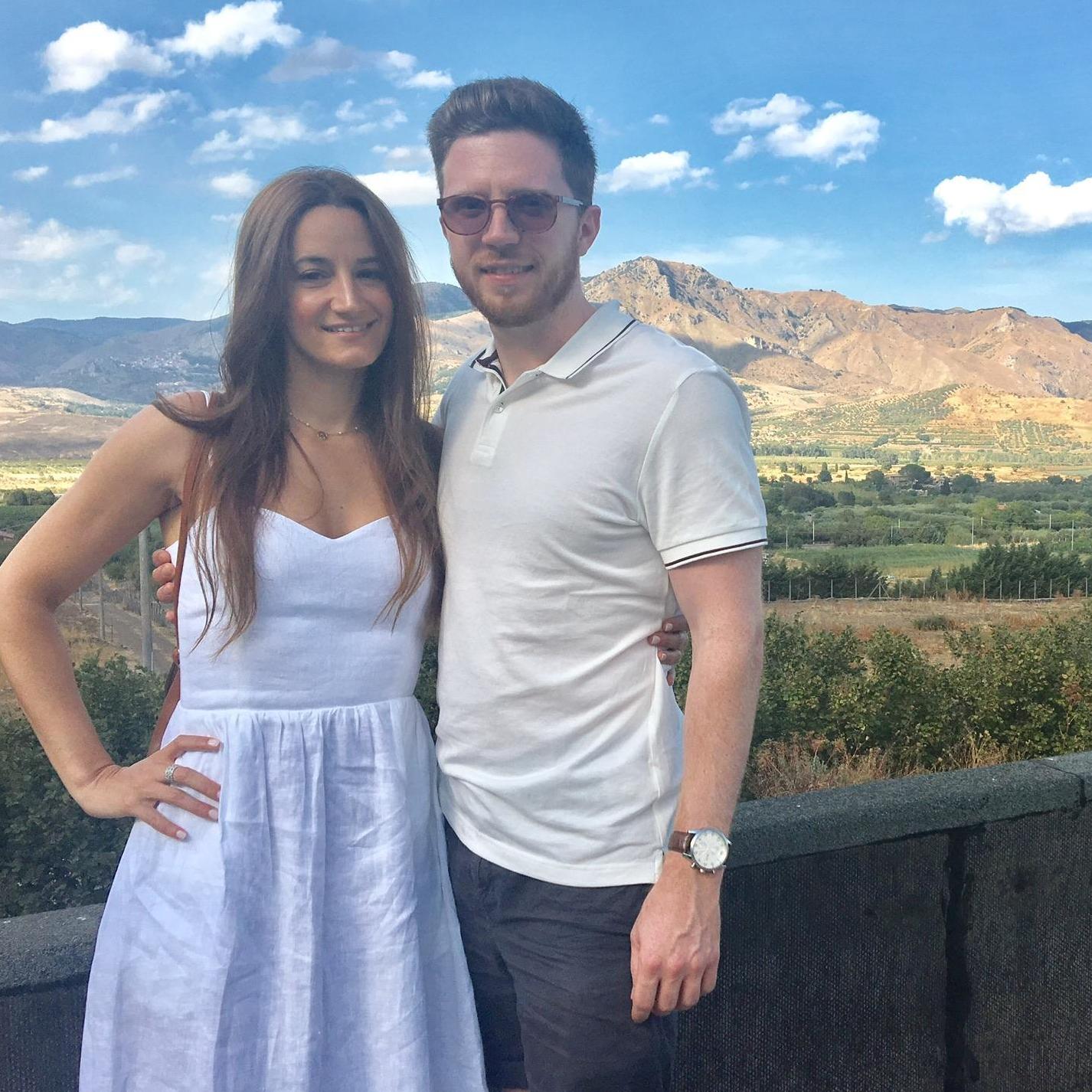 Celebrating the beautiful wedding of Christina and Jonathan in Sicily.