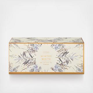 Winter White Candle Votive Gift Candle Set