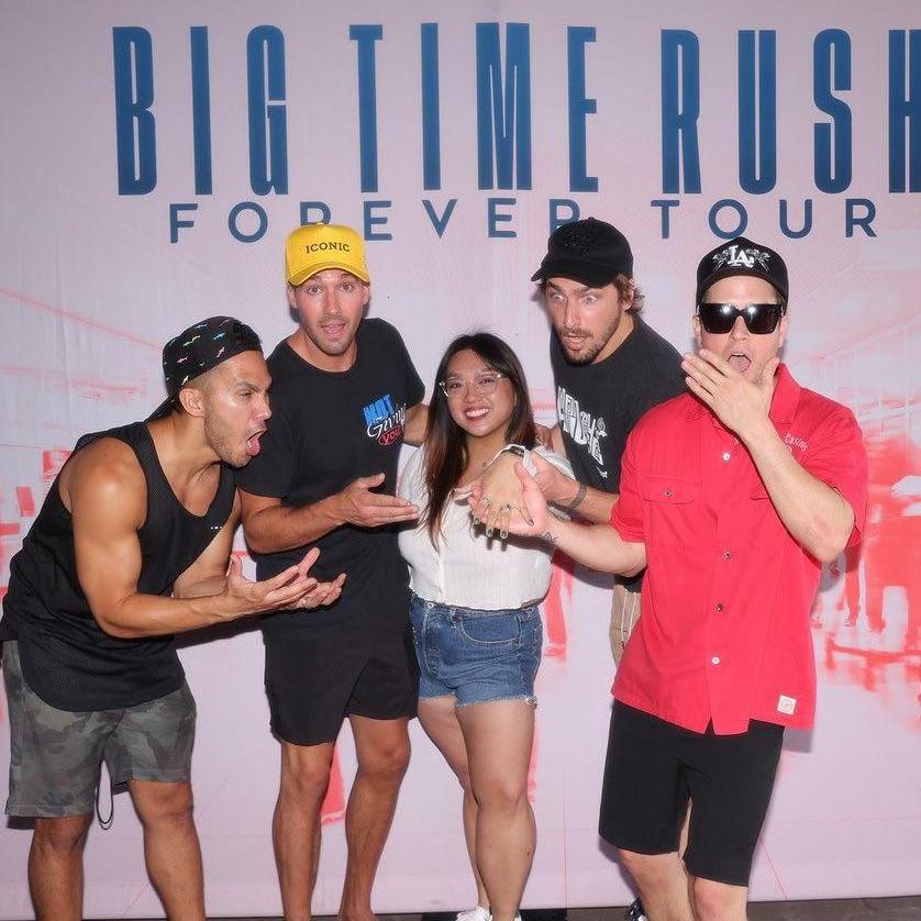 Engagement ring is Big Time Rush approved!