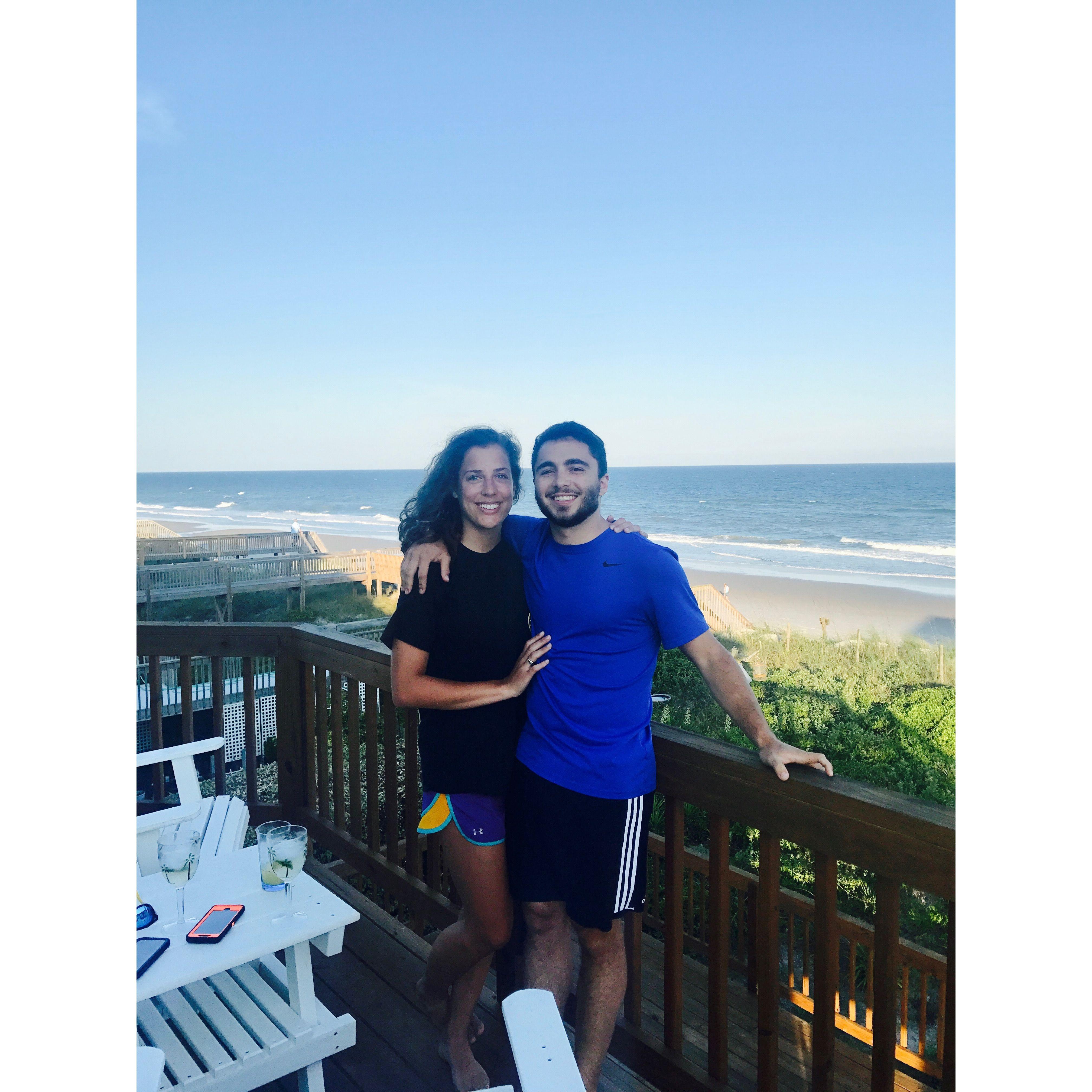 First Topsail trip together, May 2017