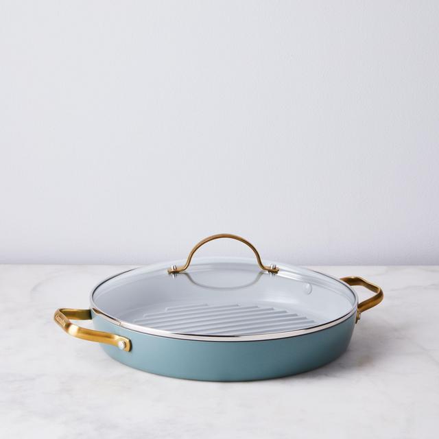 Food52 x GreenPan Nonstick Covered Grill Pan, 11"