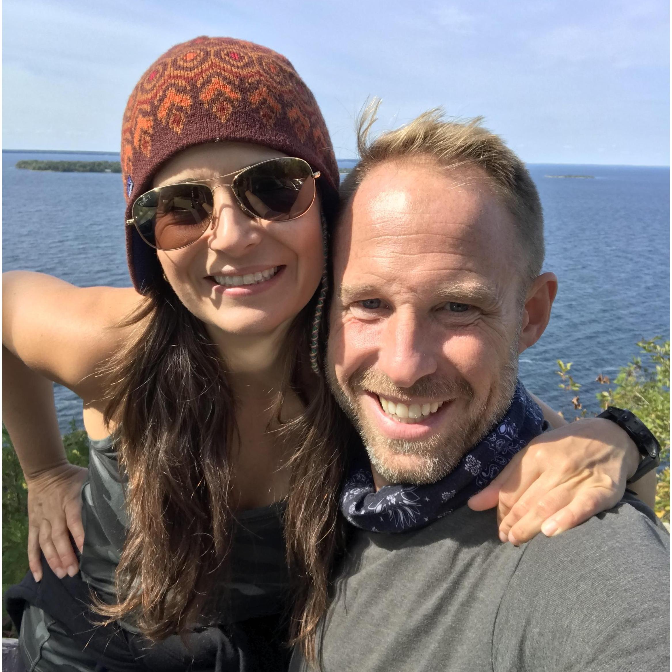 We took a day trip to Door County and Erin was sold!