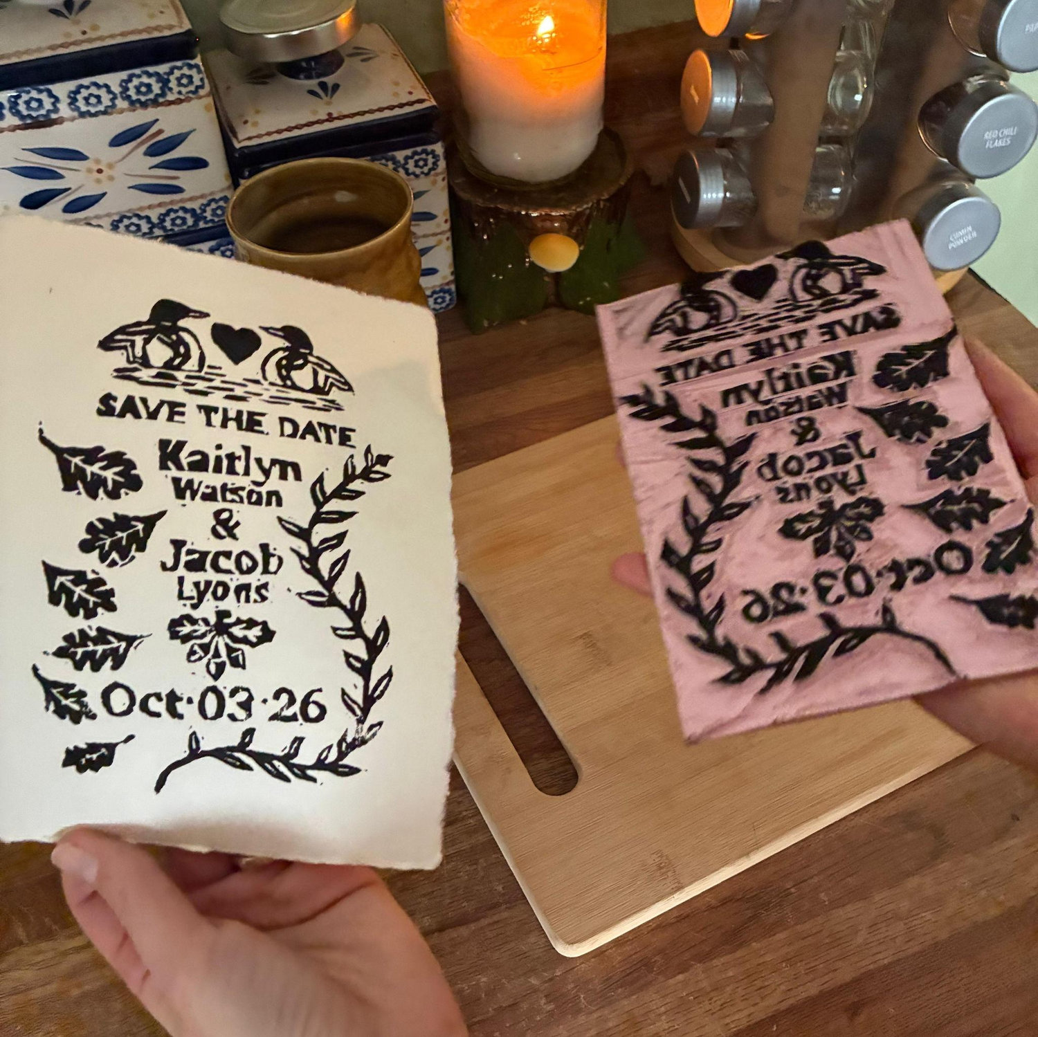 The "Save the Dates", hot off the press!