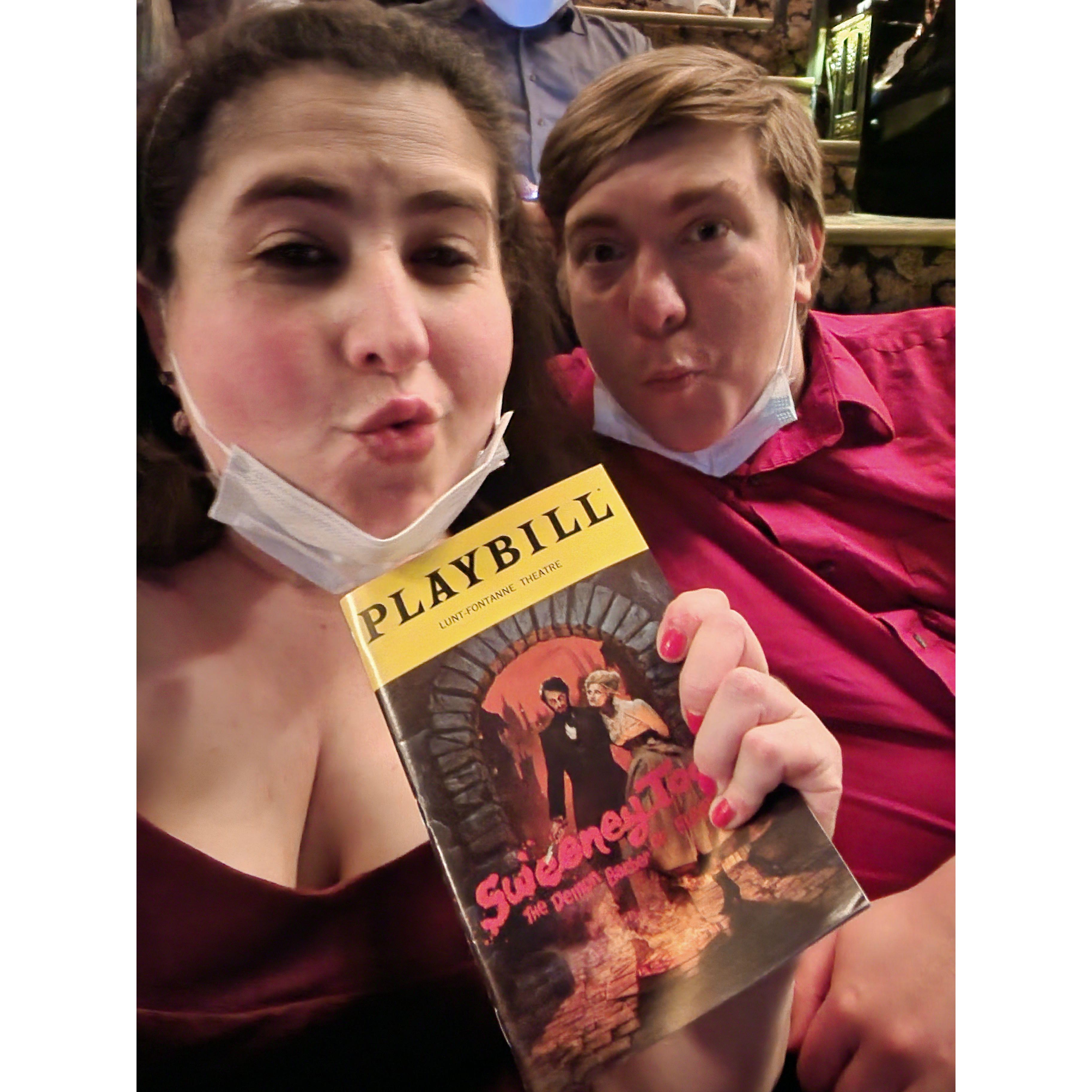Baby's first Broadway show!!