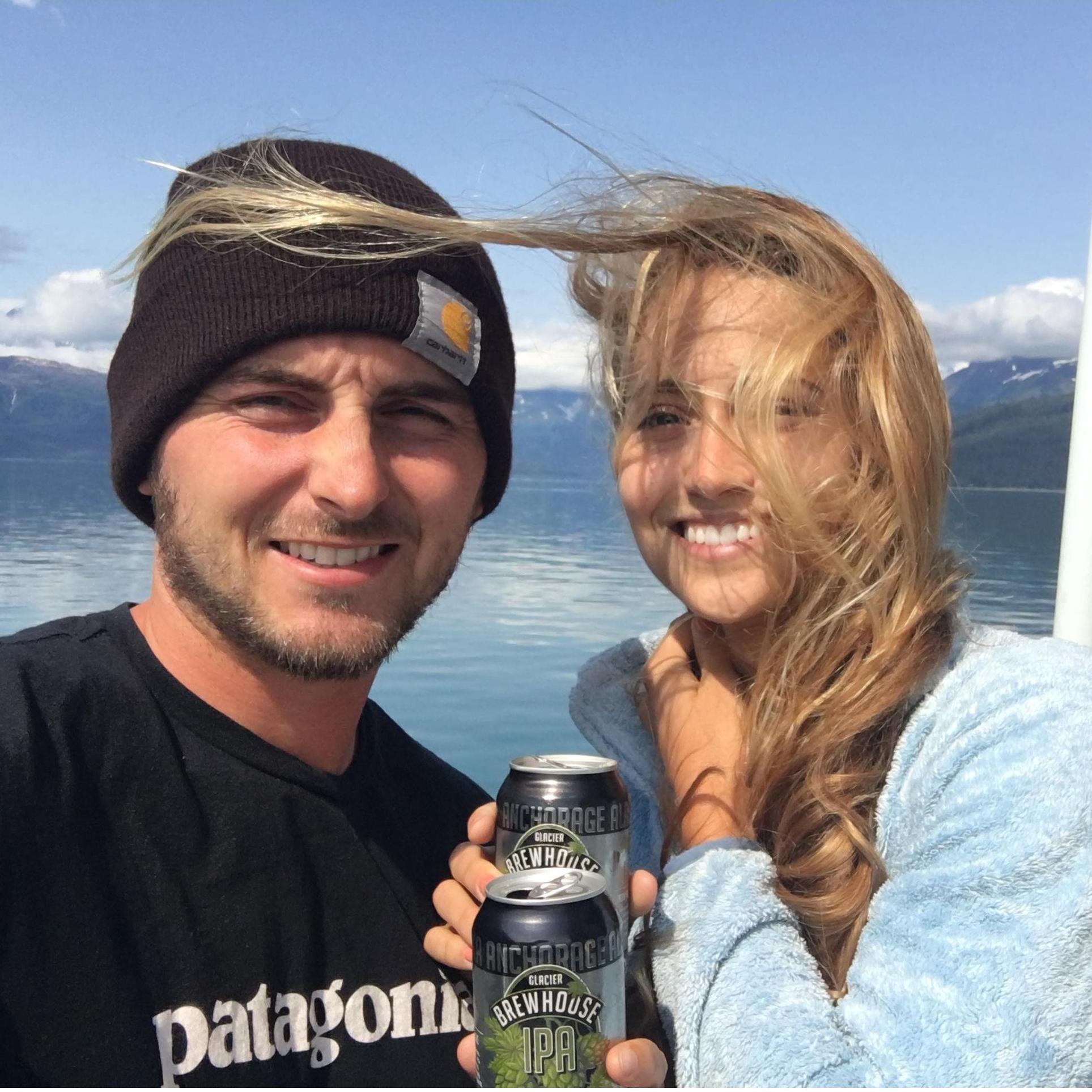 One of our favorite memories was this Alaskan Glacier cruise. Despite the heavy winds, we had a blast and saw some incredible glaciers and wildlife