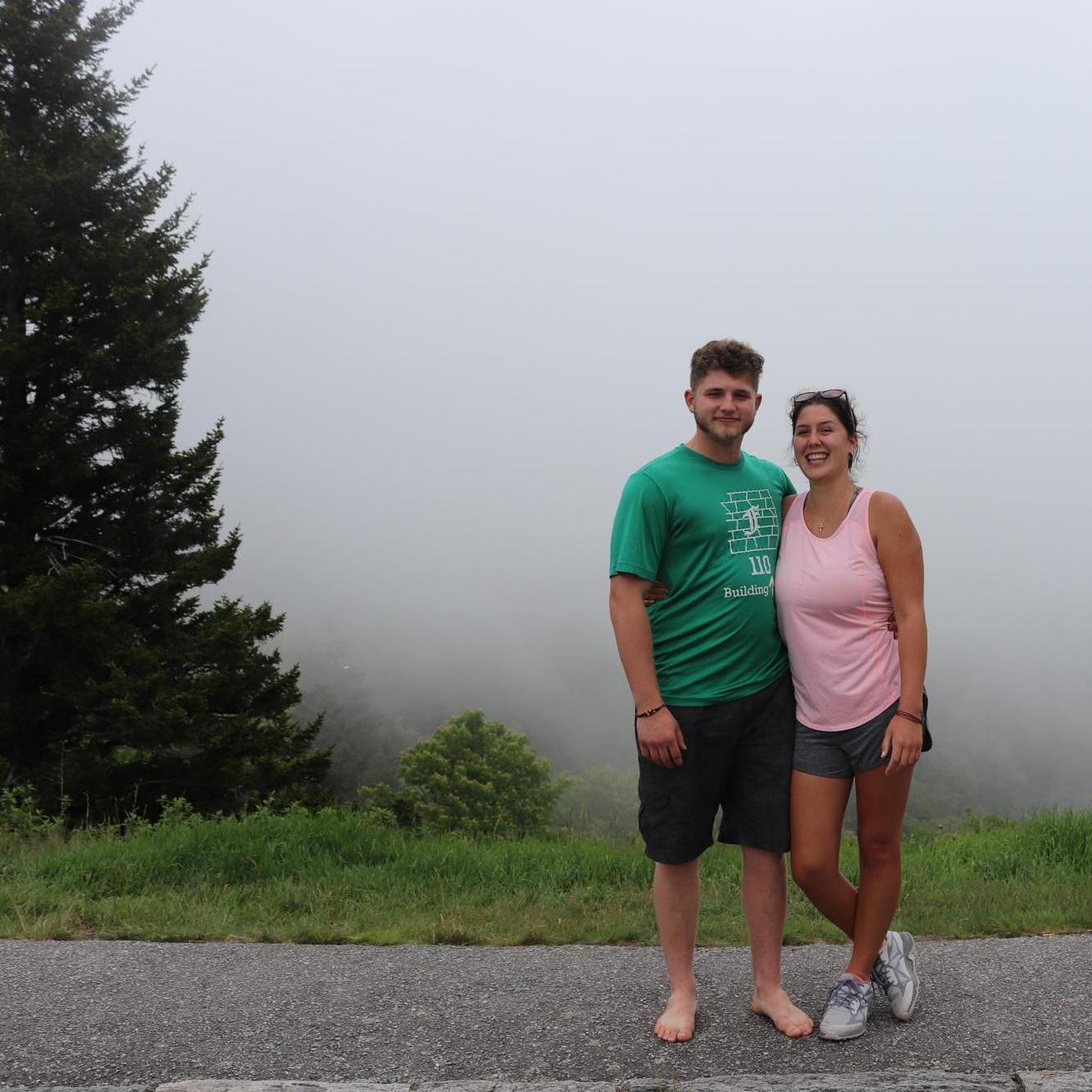 This impeccable sheet of fog welcomed our backpacking crew at the start of a 2020 Pisgah National Forest traverse in the mountains of North Carolina.