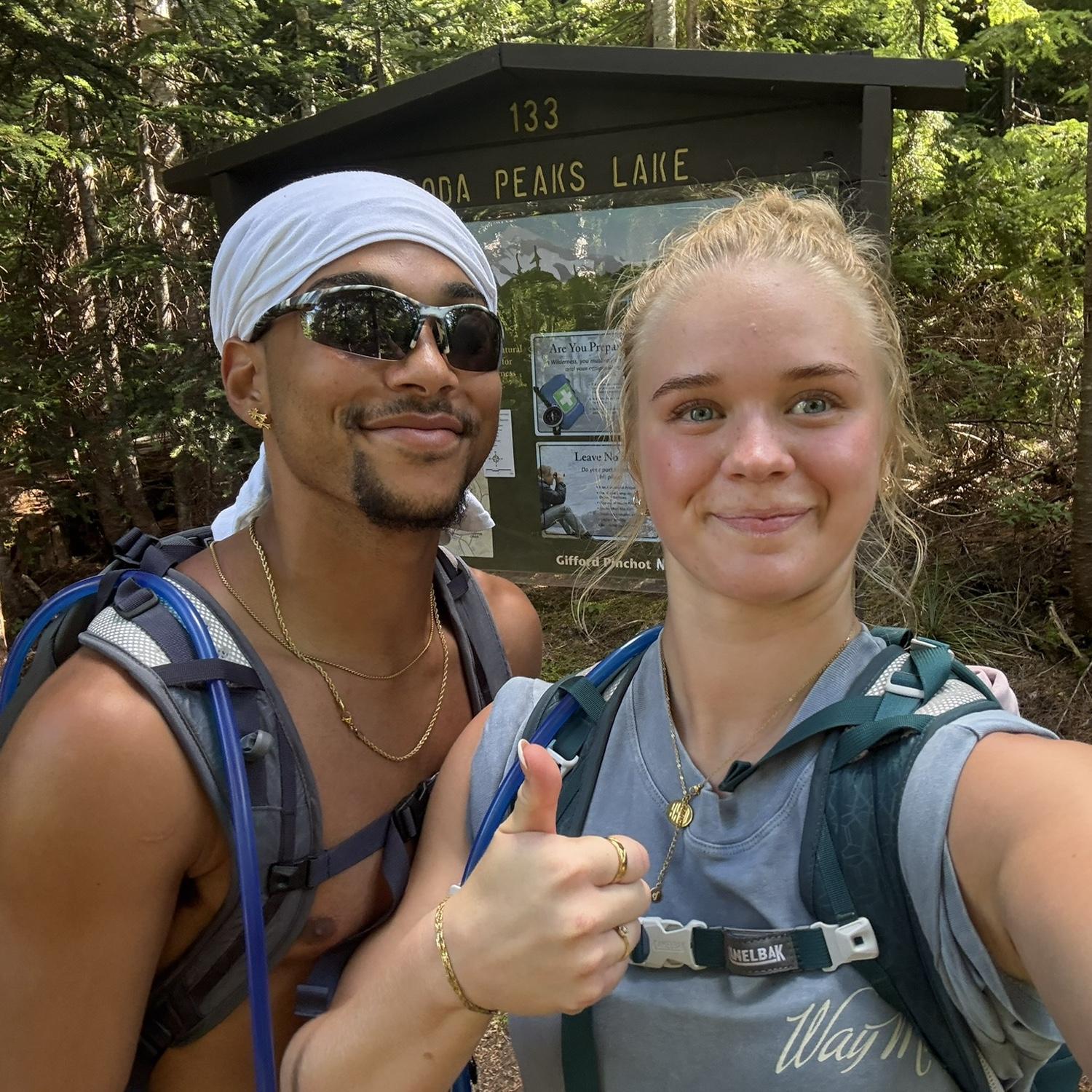 We love to hike!