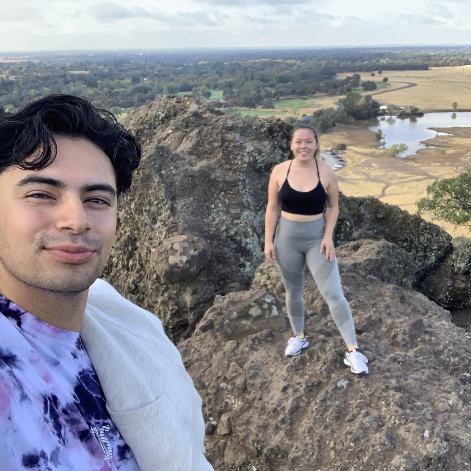 Where Manuel asked Samantha to be his girlfriend in 2019 Monkey Face, Chico CA