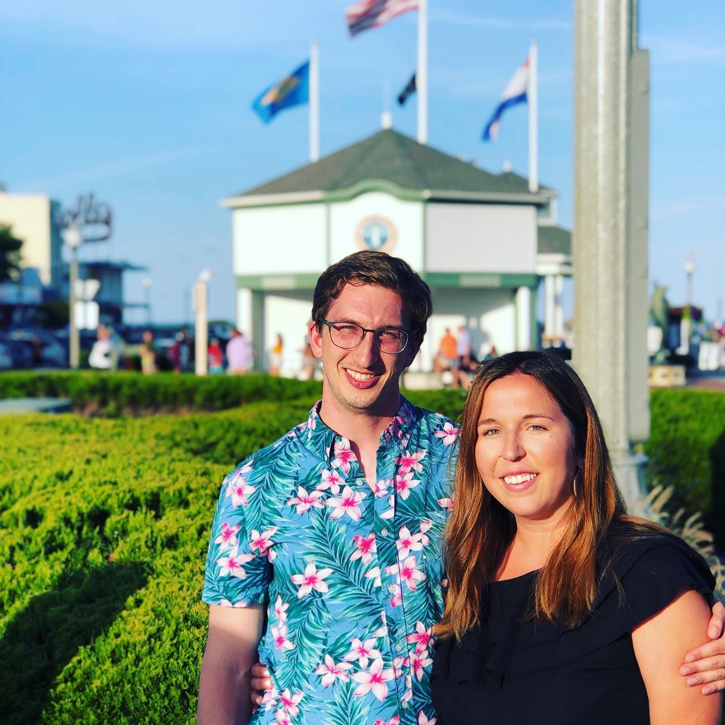 Our first vacation together in Delaware