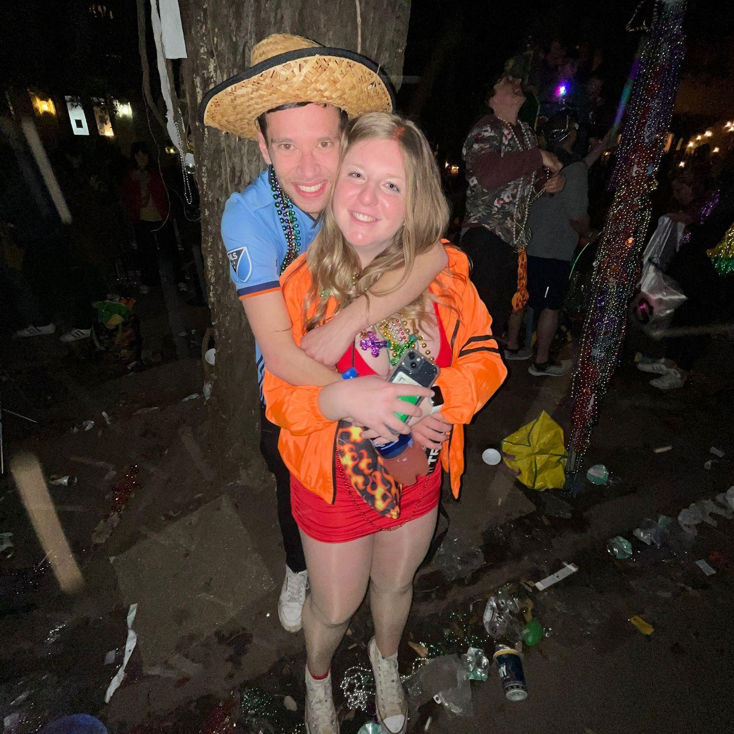 February 2022 - Our first Mardi Gras together!
