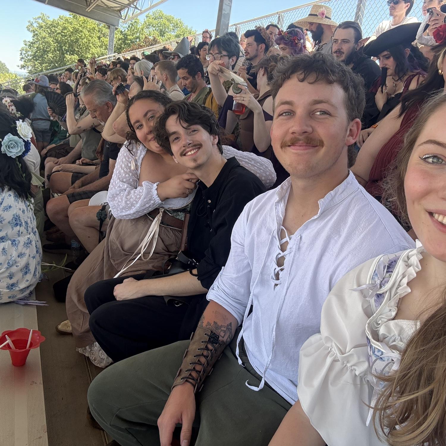 Our first time at a Renaissance fair!