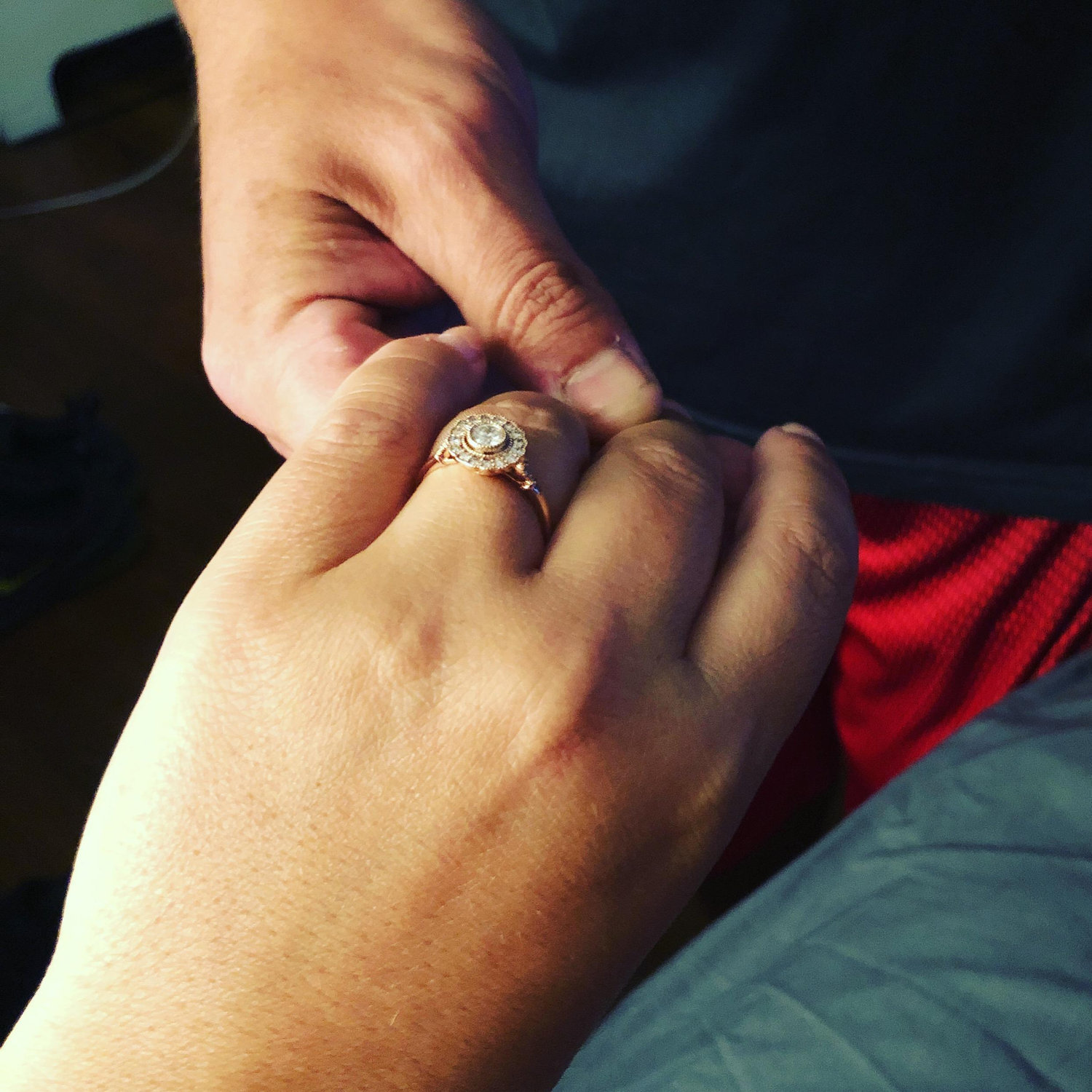 When he asked me to marry him <3 07/06/2019