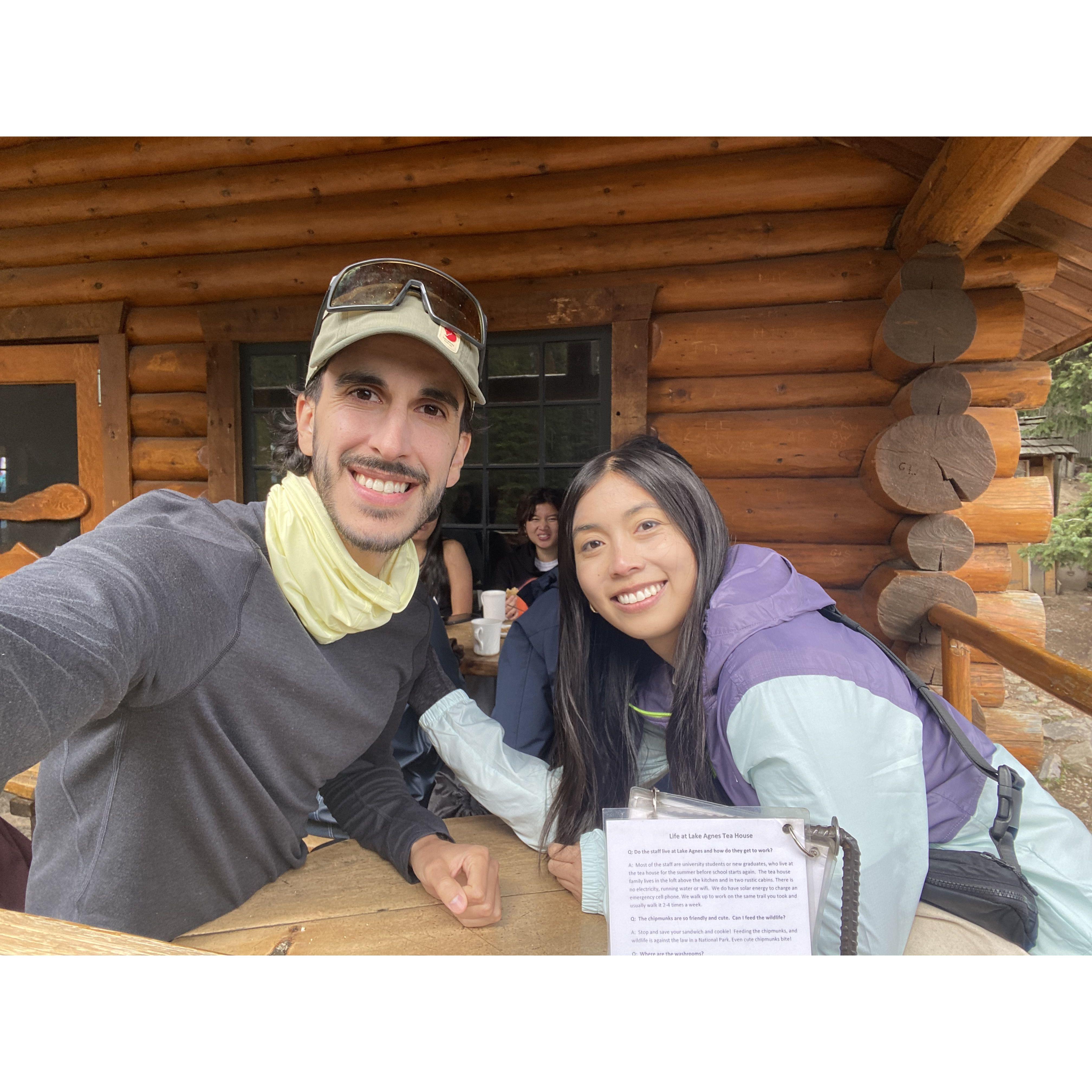 Lake Agnes Tea House trail
