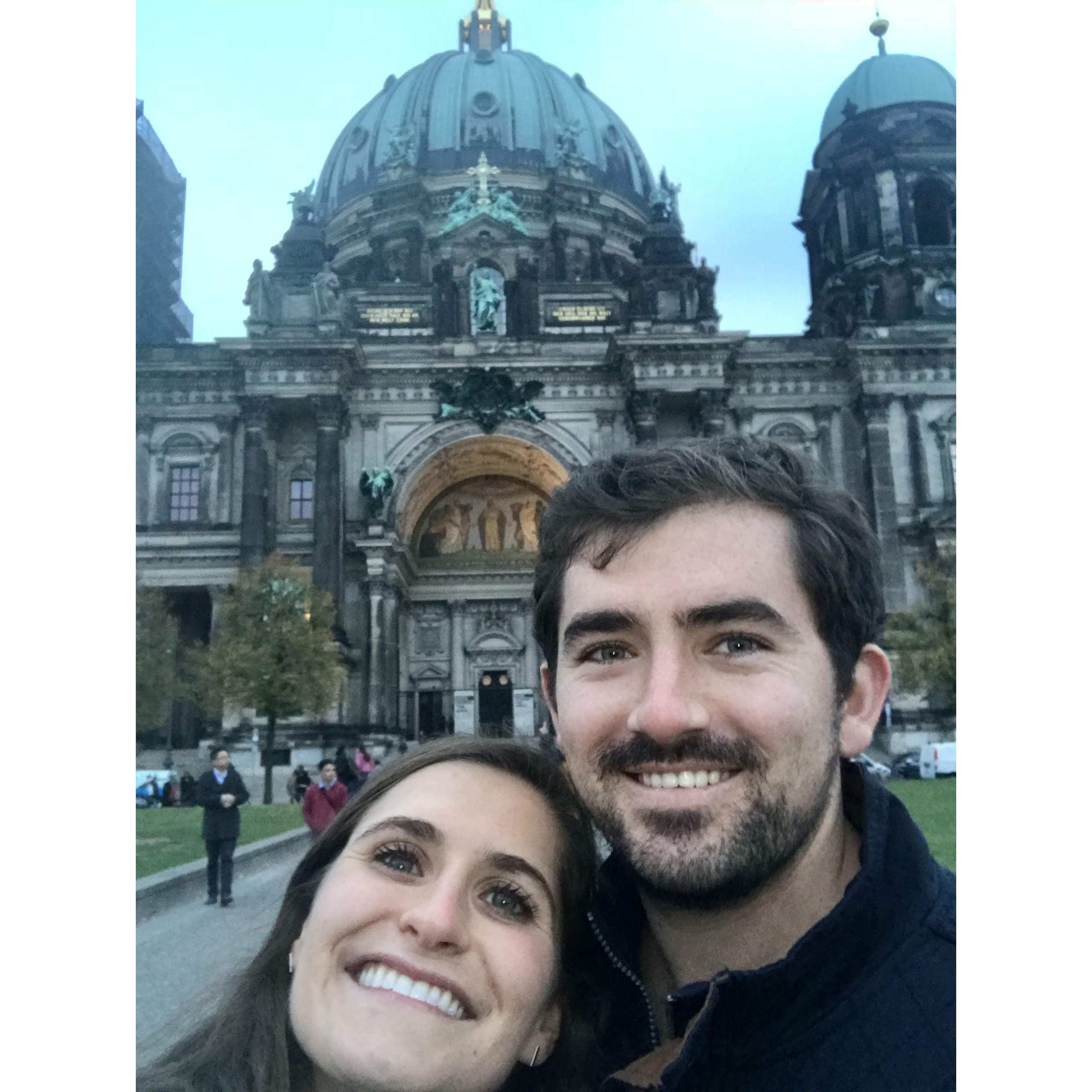 Exploring Berlin, Germany where James was working for 6 weeks back in 2018.