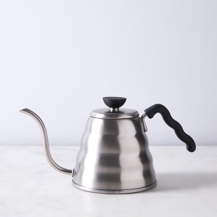 Hario Gooseneck Pour Over Kettle -Silver