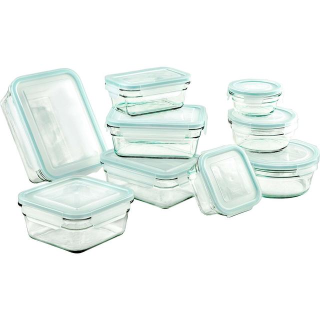 Glasslock 9 Container Food Storage Set