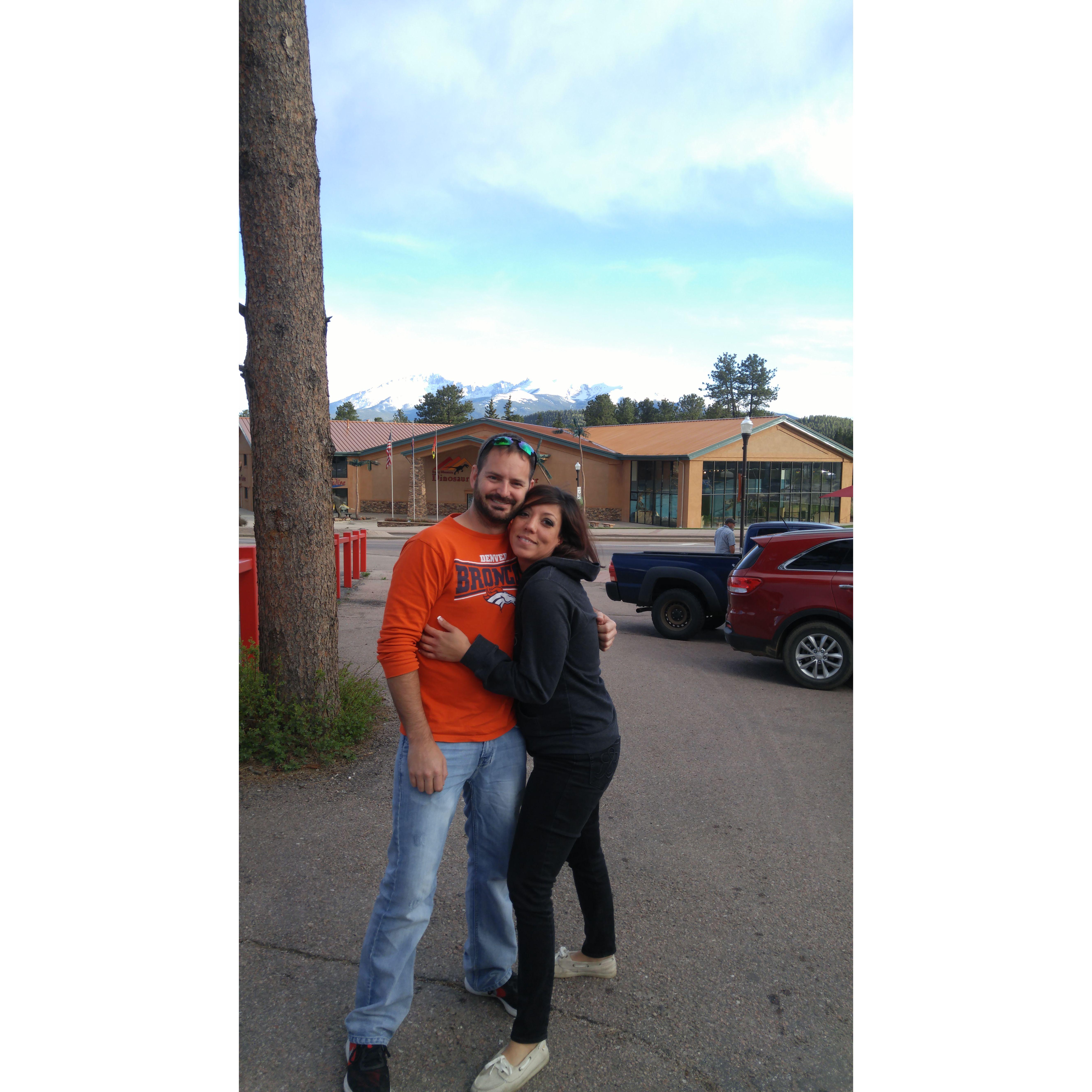 First Watson trip to Colorado with Pike's Peak as our backdrop. Babyfaces.