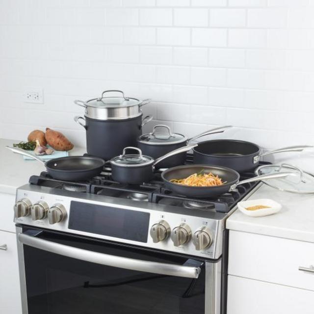 Dishwasher Safe Anodized Cookware 11 Piece Set