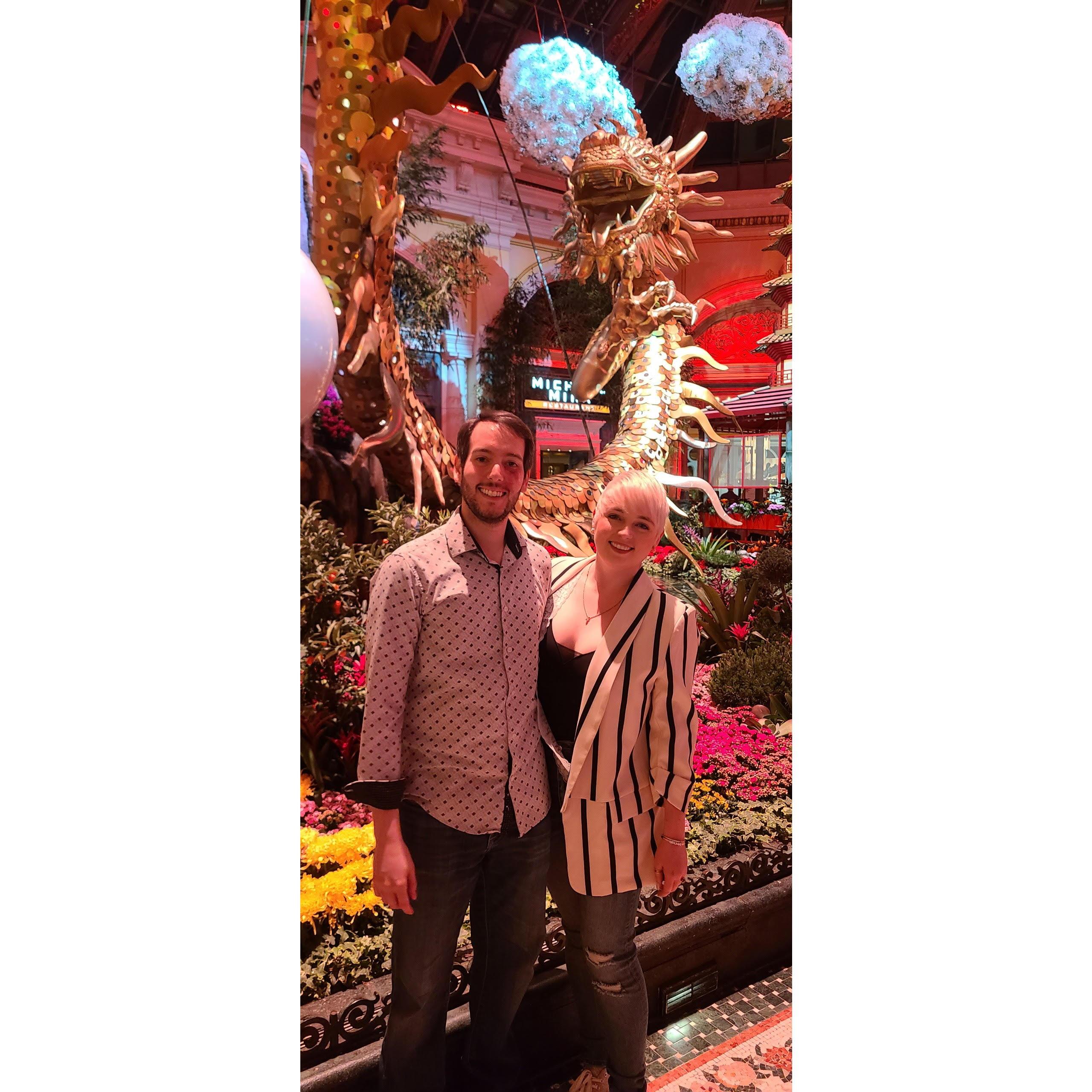Mel celebrated her 30th in VEGAS BABYYYYY