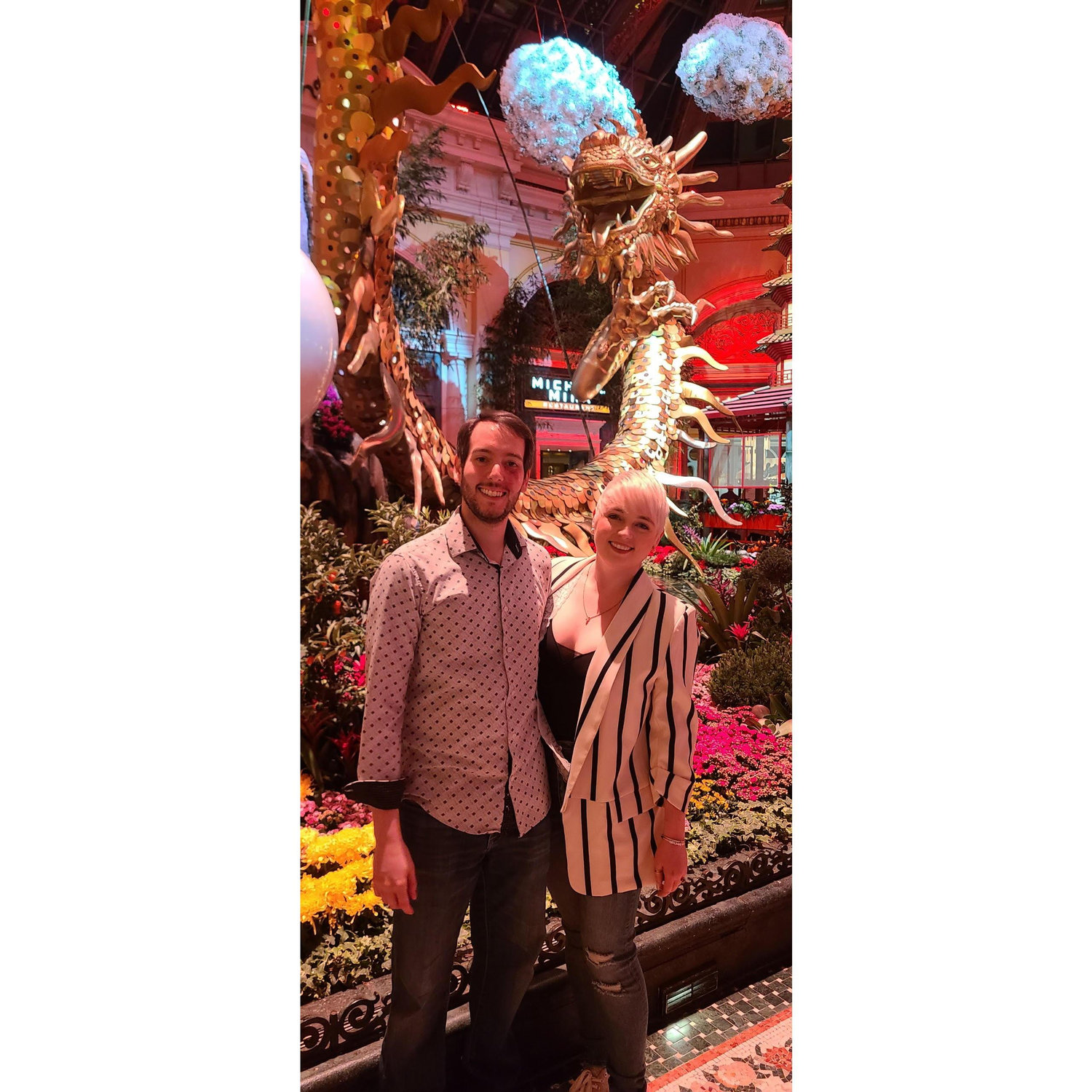 Mel celebrated her 30th in VEGAS BABYYYYY