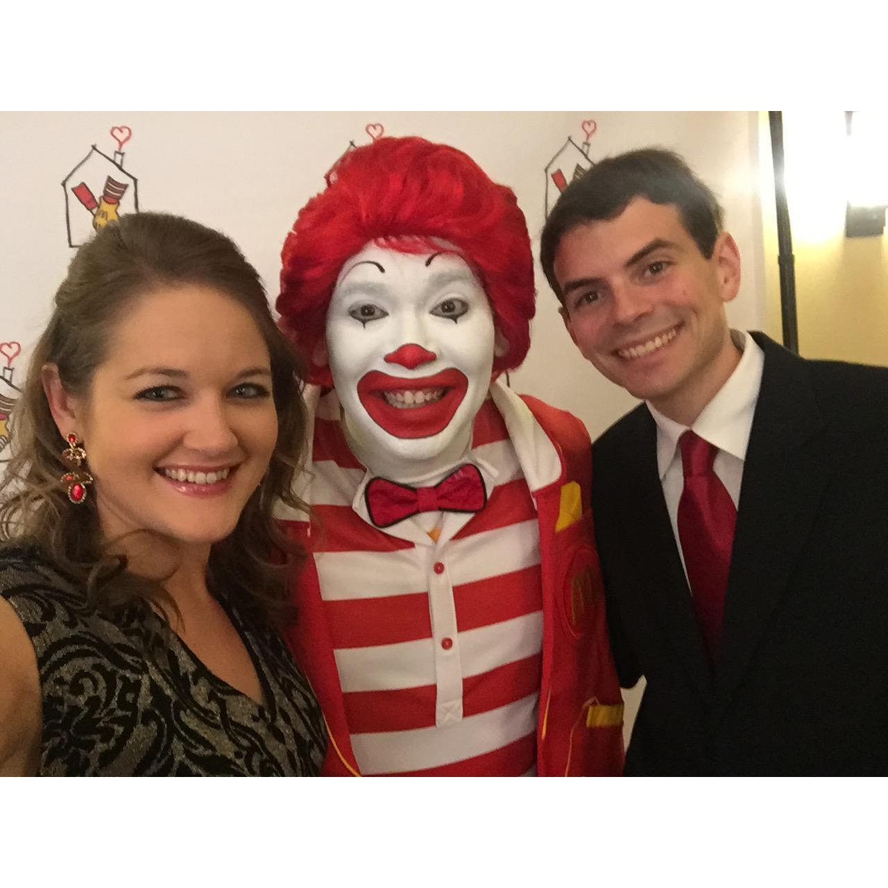 November 2017 - Wichita, Kansas - Supporting the Ronald McDonald House Charities' by attending the annual Jingle event
