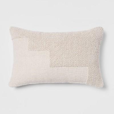 Modern Tufted Lumbar Throw Pillow - Project 62™