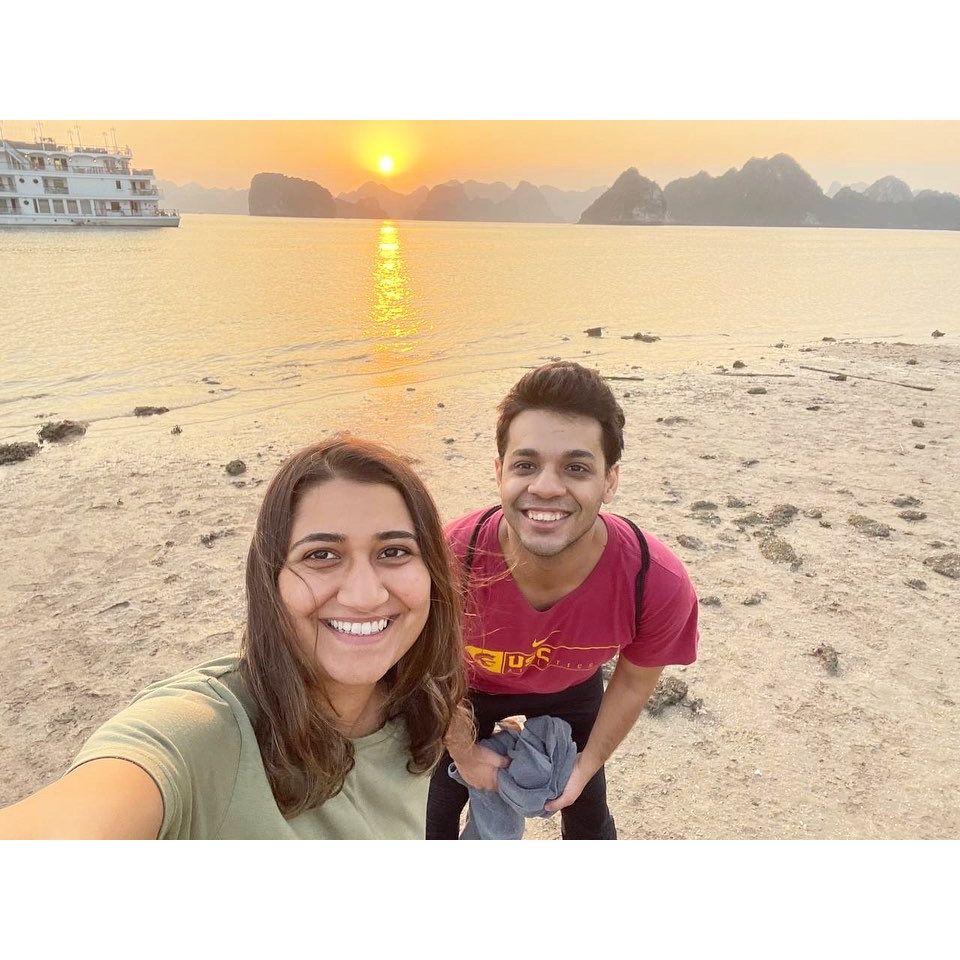 We have an irrational obsession with sunsets (but have never seen a sun rise together)