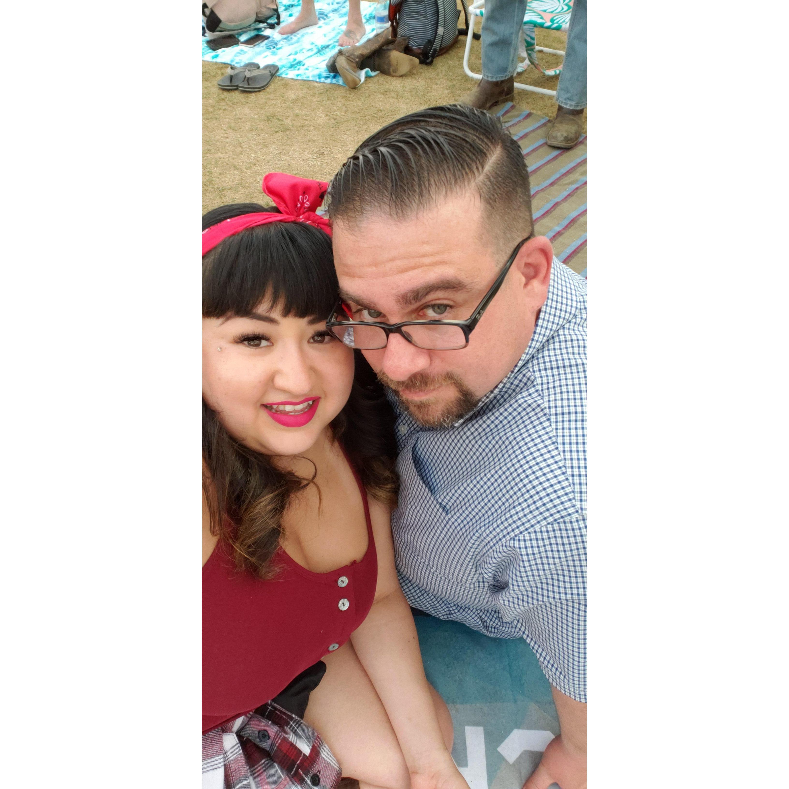I said yes !! This was the day Kenny proposed.