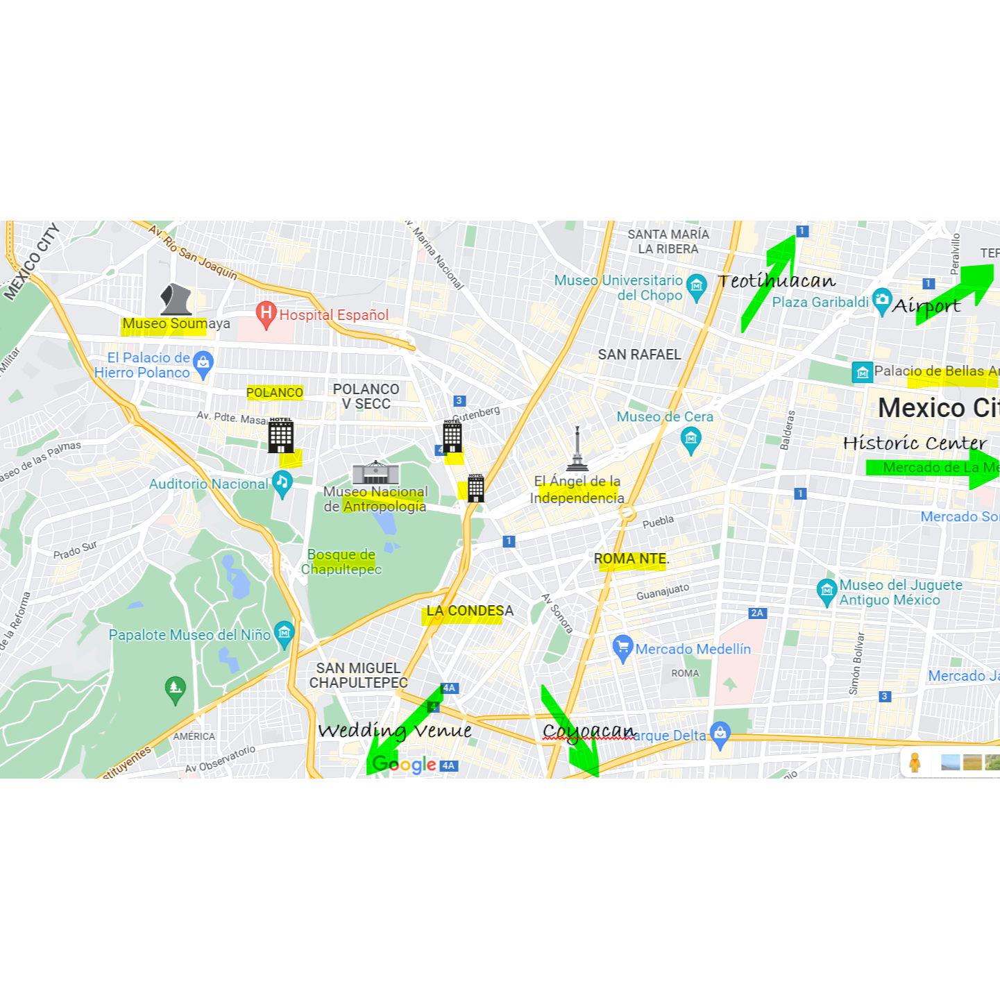 "Big Picture" of Polanco and surrounding neighborhoods