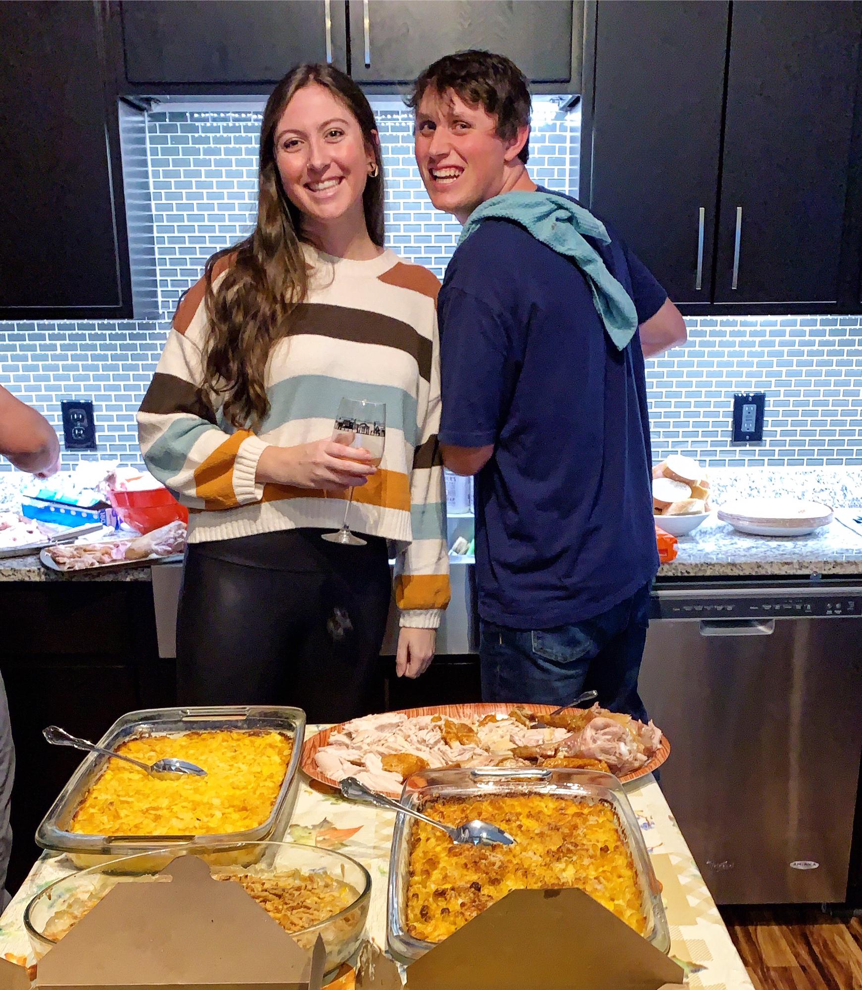 One of many hosted Friendsgivings