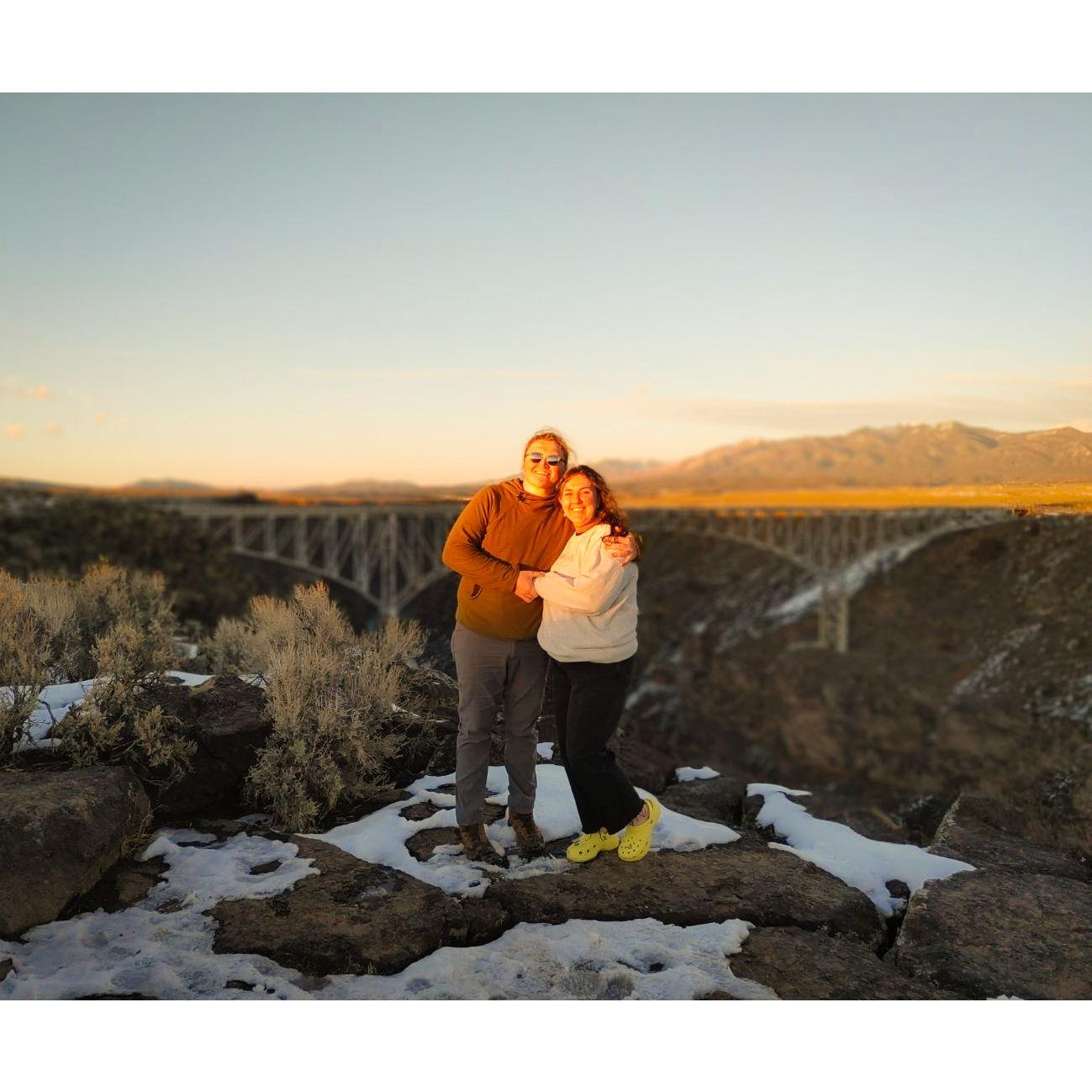 In Taos, New Mexico for Hannah's 24th birthday trip