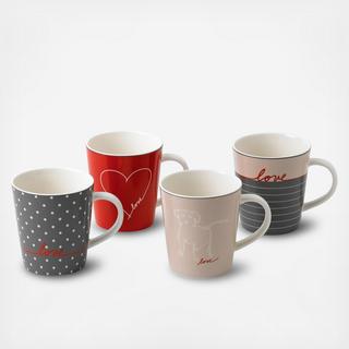 Signature Assorted Mug, Set of 4