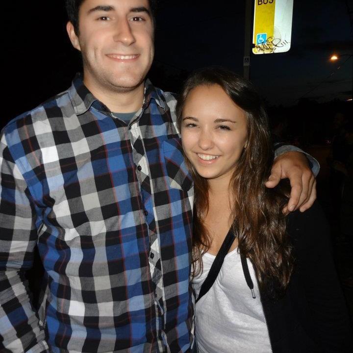 Our first picture together in 2012!