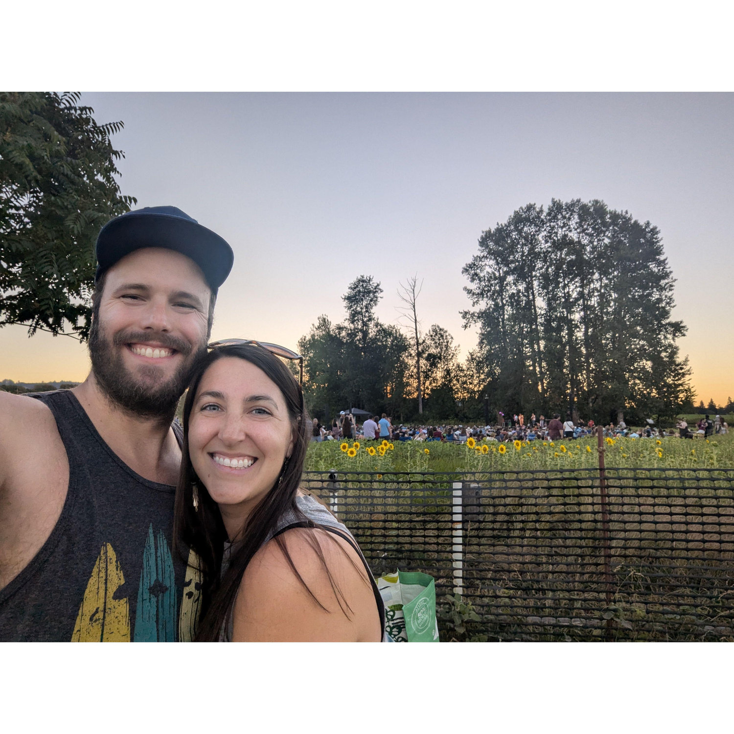 Summer music show on Sauvie Island