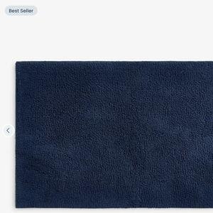 Navy 21x34 Bath Rug