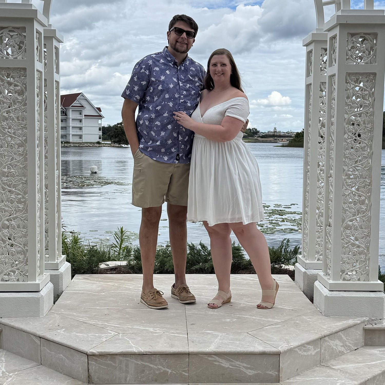 The alternative wedding venue, Disney's wedding pavilion!