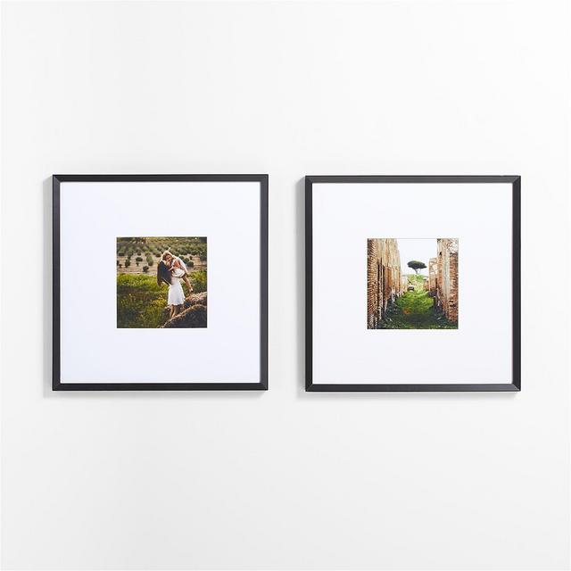 Icon 2-Piece Black 11x11 Gallery Wall Frame Set