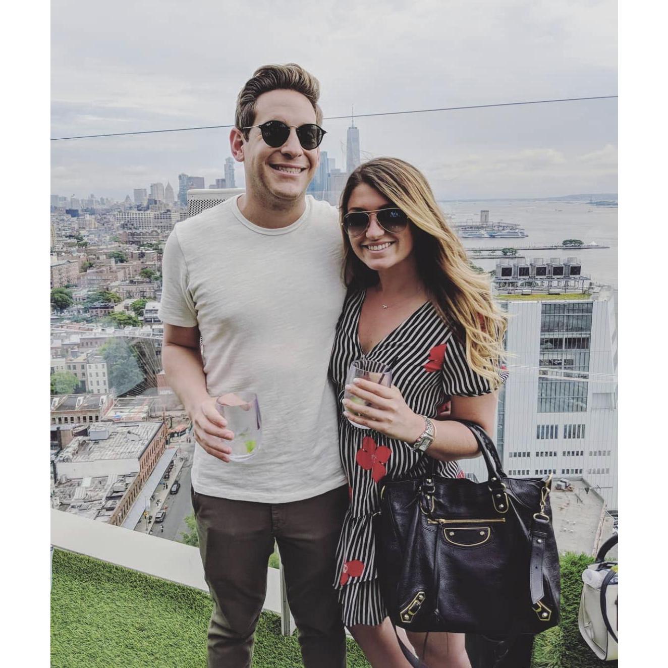 Our first time in NYC together / Matt's phone background