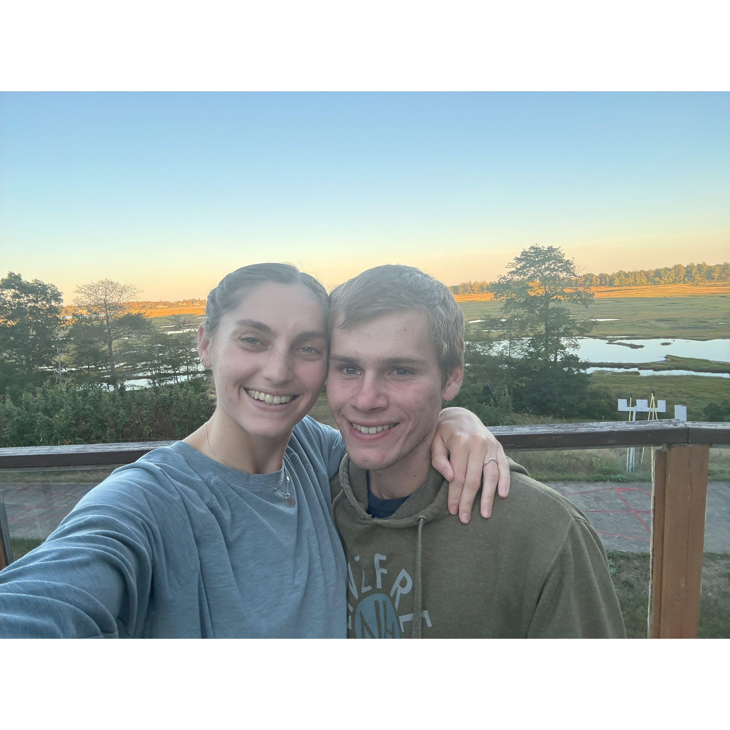 Isaac proposed!